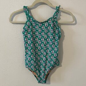Crewcuts One-Piece Block Print Swimsuit